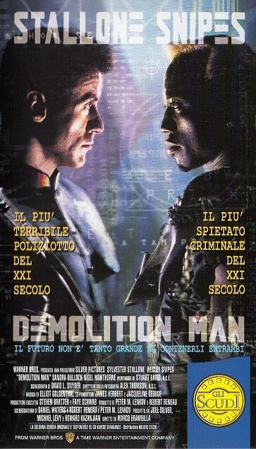 Demolition Man (1993) VHS