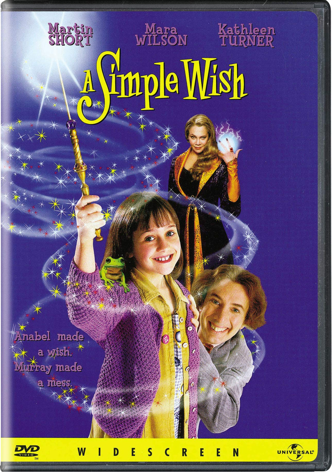 A Simple Wish (DVD) Martin Short Mara Wilson Kathleen Turner
