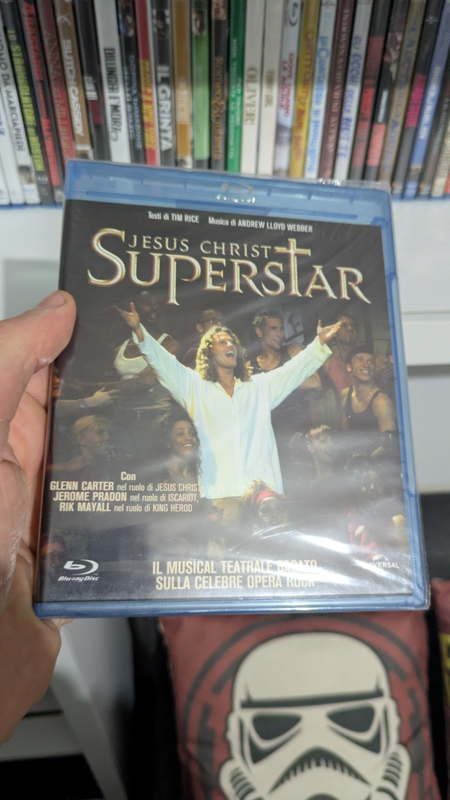 JESUS CHRIST SUPERSTAR - BLU RAY - MUSICAL TEATRALE Sigillato