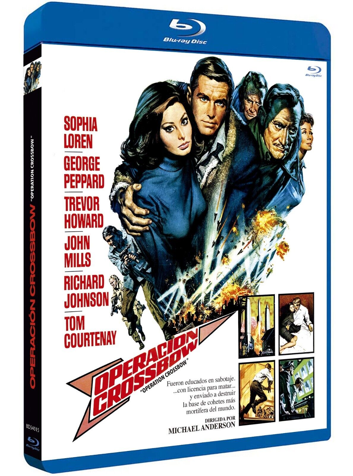 Operación Crossbow (Operazione Crossbow) Bluray Import Audio ITA