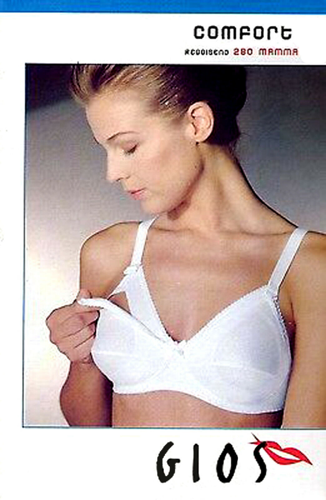 Reggiseno con Apertura x ALLATTAMENTO Taglia 7 GIOS Comfort MAMMA (NUOVO) Bianco