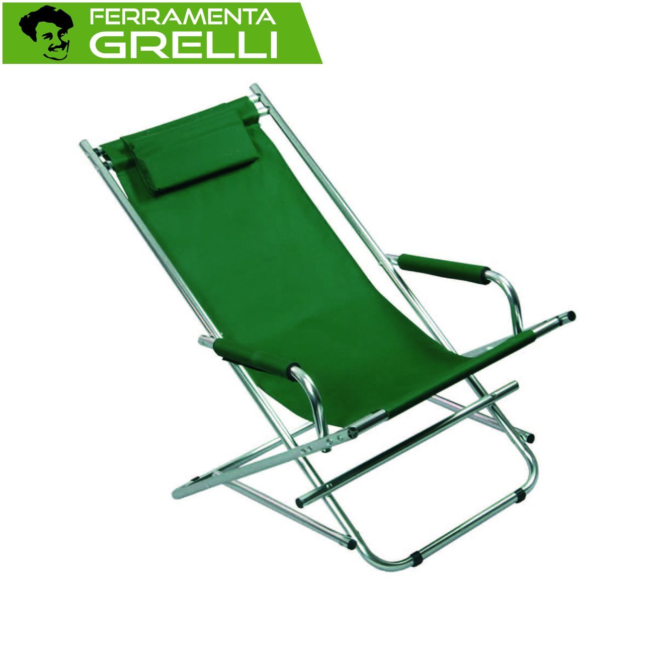 SDRAIO IN ALLUMINIO VERDE  • cm 54x97x77h
