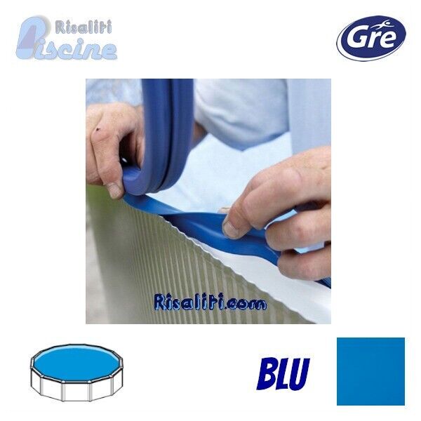 FPR458 LINER BLU 40/100 DI RICAMBIO PER PISCINA TONDA GRE 460XH132