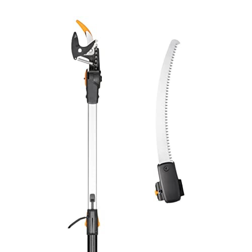 Fiskars Set Giraffa da Potatura, 2 pezzi, Giraffa Telescopica Bypass UPX86 (Lung