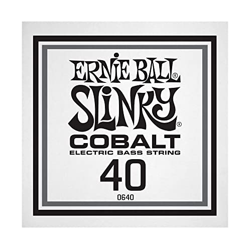 Ernie Ball 10640 – Corda Basso Al Dettaglio Slinky Cobalto – Filé Cobalto 040