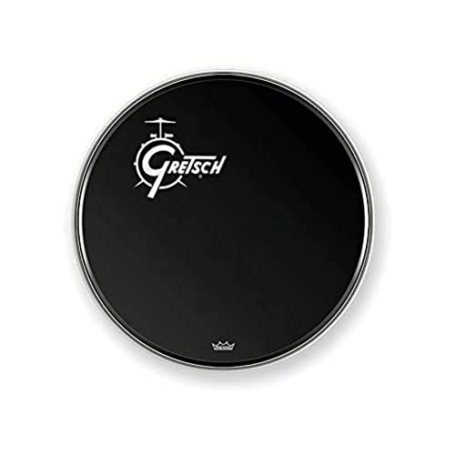 Gretsch Bassdrum Head, Pelle Per Grancassa, Ambassador Ebony 20'', Grdheb20O