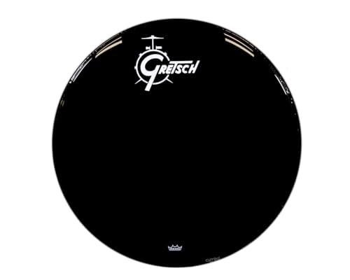 Gretsch Bassdrum Head, Pelle Per Grancassa, Ambassador Ebony 22'', Grdheb22