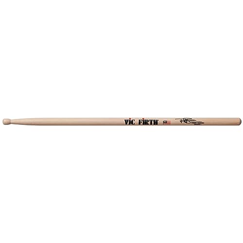 Vic Firth - Bacchette Per Batteria, Tamburelli Serie Signature - Terry Bozzio 'Phase 1' - Punta Di Legno