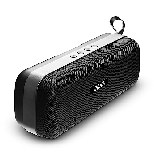 Walk Audio True Wireless Fabric Speaker 2 X 5W Trusound Technology Bass Boost, Microfono Integrato