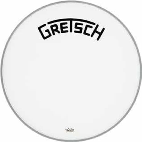 Gretsch Bassdrum Head, Pelle Per Grancassa, Ambassador White Coated, Rivestimento 20", Grdhcw20B
