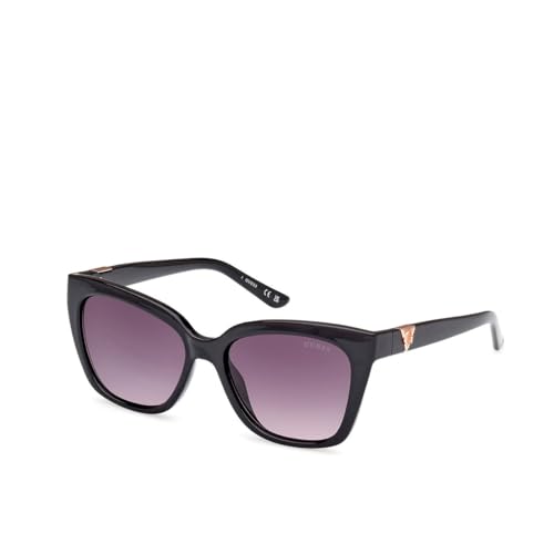 Guess Gu7878 Occhiali, Shiny Black, 55/16/140 Da Donna, Nero Luccicante