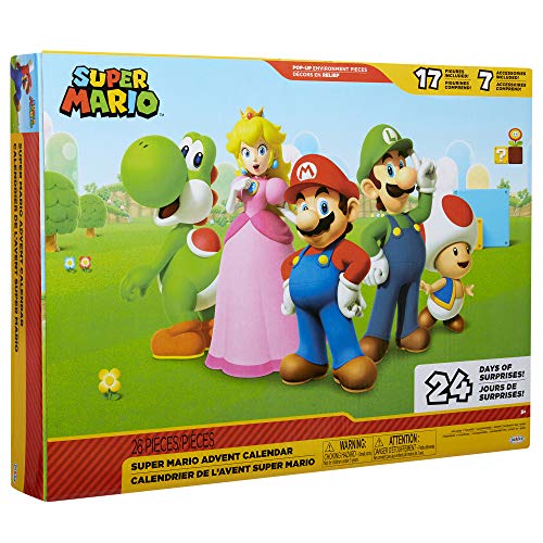 World Of Nintendo Calendario Dell'Avvento Super Mario, Colore Disney, C, 403012