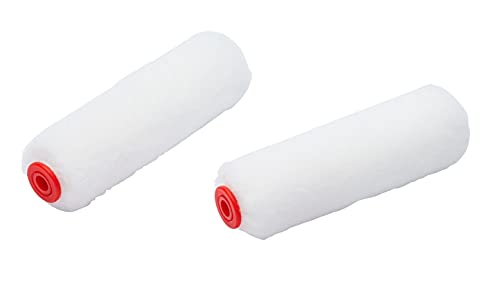 Prodec Advance Mini Rulli Per Vernice A Pelo Medio Da 10,2 Cm, Per Una Finitura Ultra Liscia, Con Emulsione E Vernici Satinate Su Pareti Interne, Soff