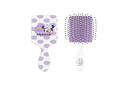 Cepillos Rectangular Infantil Minnie White