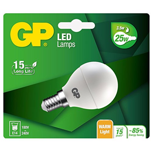 Gp Battery - Gp Lighting Led Mini Globe E14 3,5W (25W) 250 Lm