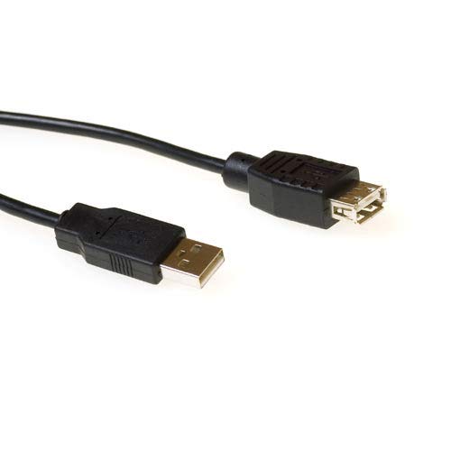 Act Usb 2.0 Extension Cable, 5.0M, Type A - A, Black 5M Usb A Usb A Nero Cavo Usb