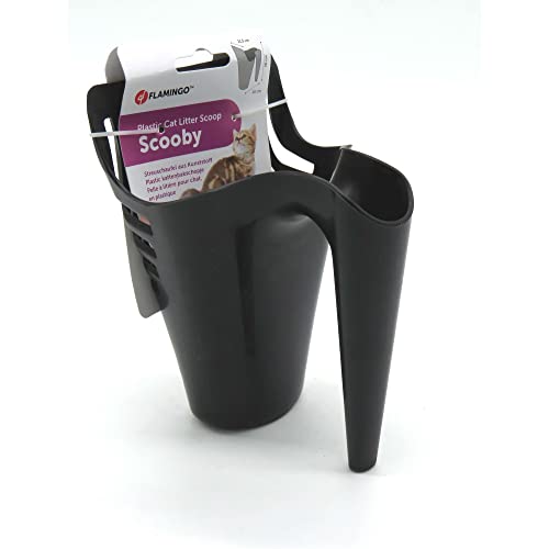 Flamingo - Pelle A Litière Scooby Noir Pour Chat 11.5 Cm X 10 X 16 Cm - Fl-560669