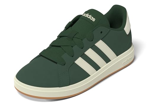 Adidas Grand Court 00S Shoes Kids, Scarpe Unisex-Bambini E Ragazzi, Collegiate Green Off White Gum10, 38.5 Eu