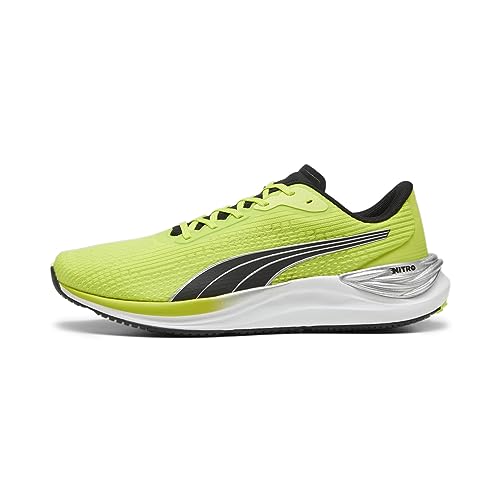 Puma Electrify Nitro 3, Road Running Shoe Uomo, Lime Pow Black Silver, 44 Eu