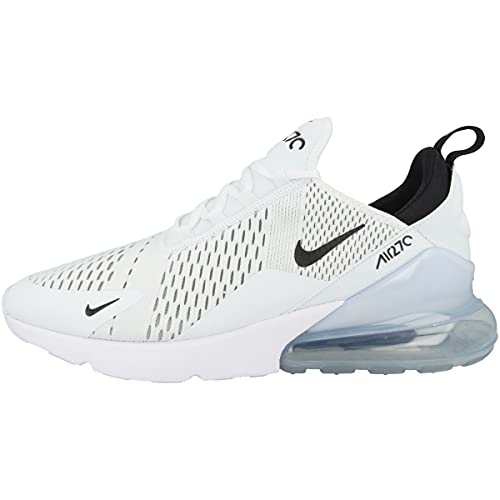 Nike Air Max 270, Scarpe Da Corsa Uomo, Bianco (White Black), 42 Eu