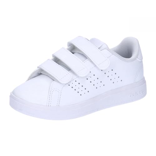 Adidas Advantage Base 2.0 Shoes Children, Scarpe Da Tennis, Cloud White/Cloud White/Grey One, 29 Eu