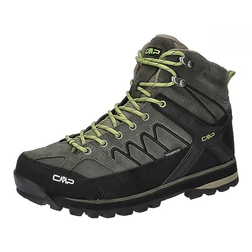 Cmp Moon Mid Trekking Shoes Wp, Scarpe Da Trekking Uomo, Militare, 45 Eu
