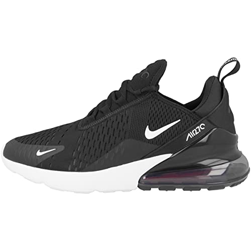 Nike Air Max 270, Scarpe Da Corsa Uomo, Nero (Black/Anthracite/White/Solar Red), 44.5 Eu