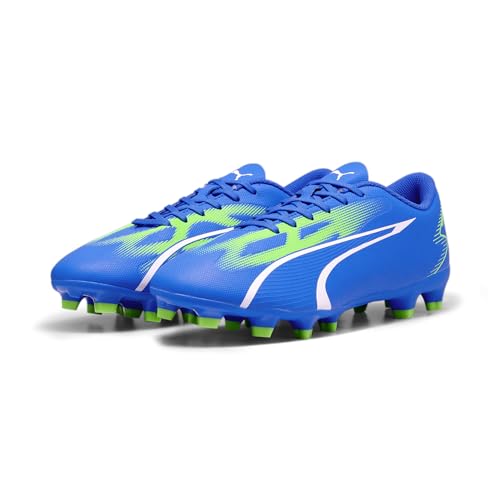 Puma Play Fg/Ag, Scarpe Da Calcio Uomo, Ultra Blue White Pro Green, 44 Eu