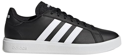 Adidas Grand Td Lifestyle Court Casual Shoes, Sneakers Donna, Core Black/Cloud White/Core Black, 44 Eu