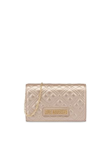 Love Moschino Jc4079Pp1Mla196A, Borsa A Spalla Donna, Oro, Unica