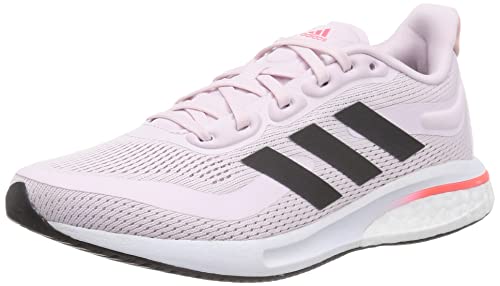Adidas Supernova W, Sneaker Donna, Almost Pink/Carbon/Turbo, 38 2/3 Eu