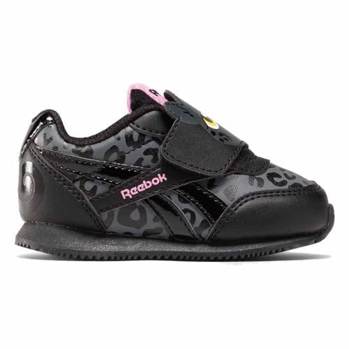 Reebok Royal Cl Jog 2.0 Kc, Sneaker, Cblack/Purgry/Jaspnk, 26.5 Eu