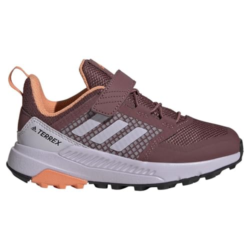 Adidas Terrex Trailmaker Hiking Shoes, Scarpe Da Trekking Unisex-Adulto, Quiet Crimson/Silver Dawn/Amber Tint, 35.5 Eu