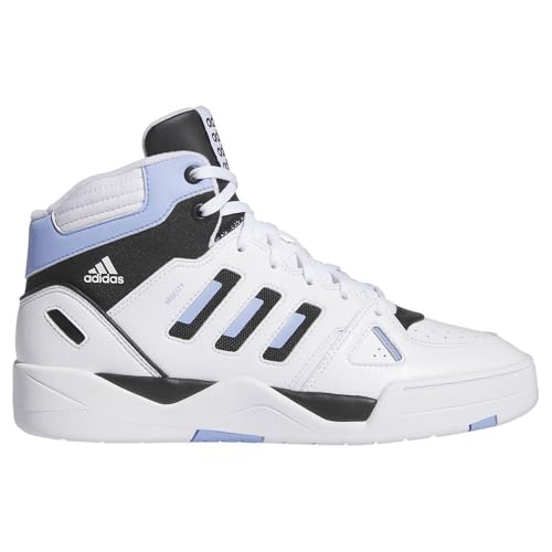 Adidas Midcity Mid Shoes, Scarpe Da Basket Uomo, Cloud White/Blue Spark/Core Black, 46 Eu