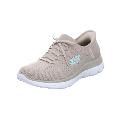Skechers Summits New Daily, Scarpe Da Ginnastica Donna, Tortora, 40 Eu
