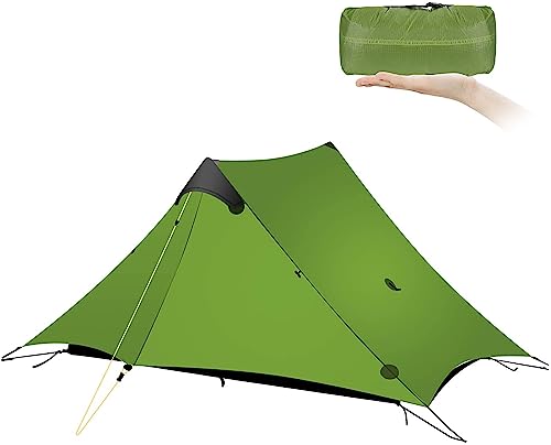 Kikilive Nuovo Lanshan Outdoor Ultralight Tenda Da Campeggio 2 Persone Mesh Tent Shelter -Perfetto Per Il Campeggio, Backpacking E Thru-Hikes