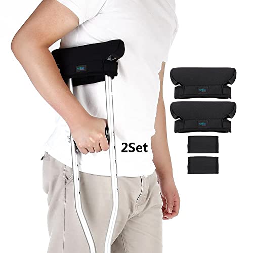Mybow Cuscinetti Per Stampelle Per Adulti Sotto Le Ascelle Per Impugnature Delle Mani, Imbottiture Per Stampelle, Accessori Per Stampelle, Cuscini Sot