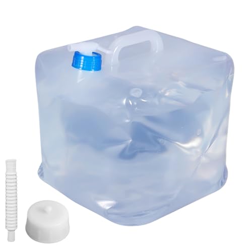 Tanica Per Acqua Pieghevole Da 15 Litri: Serbatoio Dell'Acqua Pieghevole Lekefeto Senza Bpa, Contenitore Per Acqua, Bottiglia D'Acqua Con Rubinetto Ma