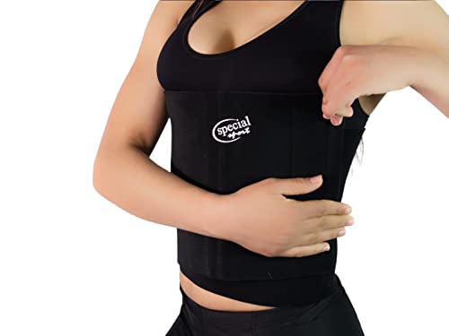 Special Sport Fascia Dimagrante In Neoprene Pancera 100X25 Cm Nera