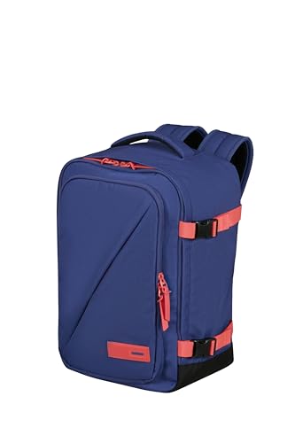 American Tourister Take2Cabin - Borsa Da Cabina Ryanair 25 X 20 X 40 Cm, 24 L, 0,50 Kg, Bagaglio A Mano, Zaino Per Aereo S Underseater, Viola/Rosa (Du