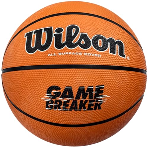 Wilson Gambreaker Ball Wtb0050Xb, Womens,Mens Basketballs, Orange, 6 Eu