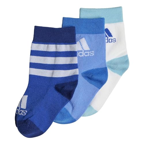 Adidas Ia3940 Lk Socks 3Pp Calzini Unisex Bambino Team Royal Blue/Blue Fusion/White Taglia Km