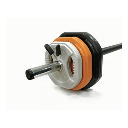 Toorx Set 4 Dischi, Peso 5 Kg, Colore Nero Per Set Pump