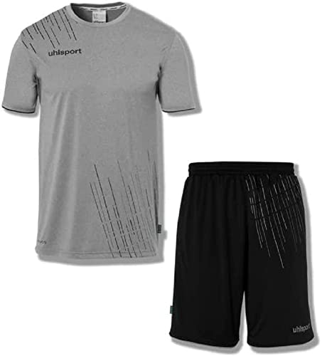 Uhlsport Score 26 Football Calcio Trikot-Set Camicia Funzionale Maglia T-Shirt - Set Di Magliette Da Calcio - Set Completo Con Maglietta E Pantaloncin