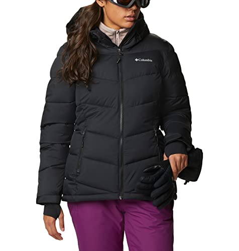 Columbia Abbott Peak Insulated Jacket, Giacca Da Sci Donna, Black, Taglia Xs