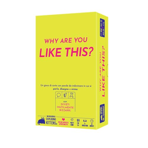Asmodee Why Are You Like This, Gioco Da Tavolo, Party Game, 14+ Anni, 2+ Giocatori; Edizione In Italiano