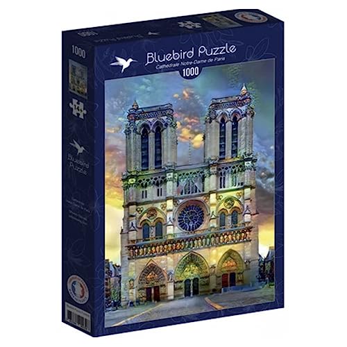 Bluebird Puzzle Cattedrale Di Notre-Dame De Paris - 1000 Pezzi