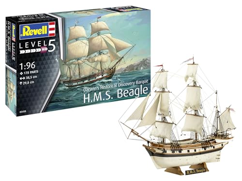 Revell 05458 - H.M.S. Beagle, Scala 1:96