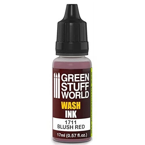 Green Stuff Inchiostro Per Lavaggio Blush Red