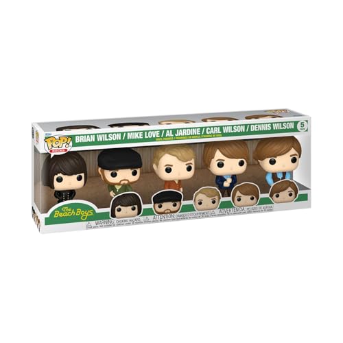 Funko Pop! Rocks: The Beach Boys - Brian Wilson - Pet Sounds 5Pk - Figura In Vinile Da Collezione - Idea Regalo - Merchandising Ufficiale - Giocattoli